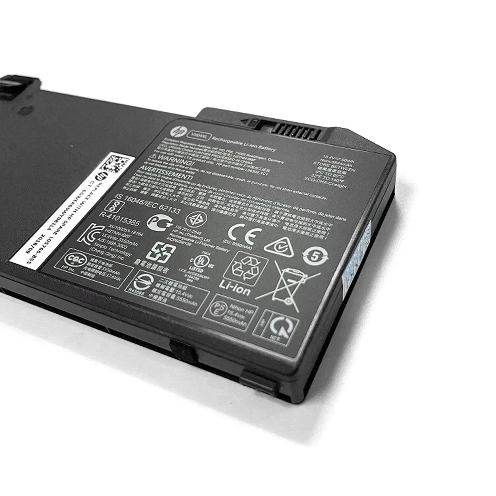 Genuine 15.4V 90Wh VX04XL battery For HP Zbook 15 G5 G6 2YW99AV 2YX00AV 7WY08PA