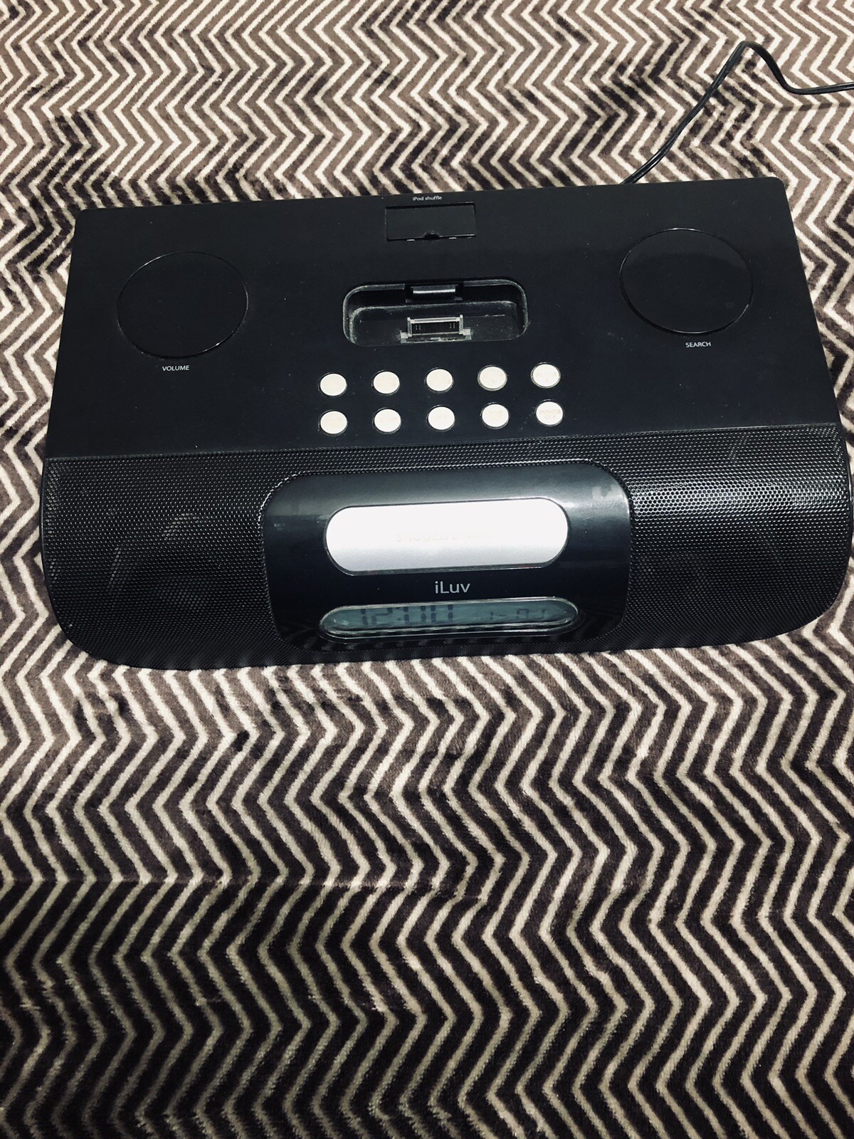 iLUV Home Media System I177BLK BLACK Tested & Working I LOV Preowned