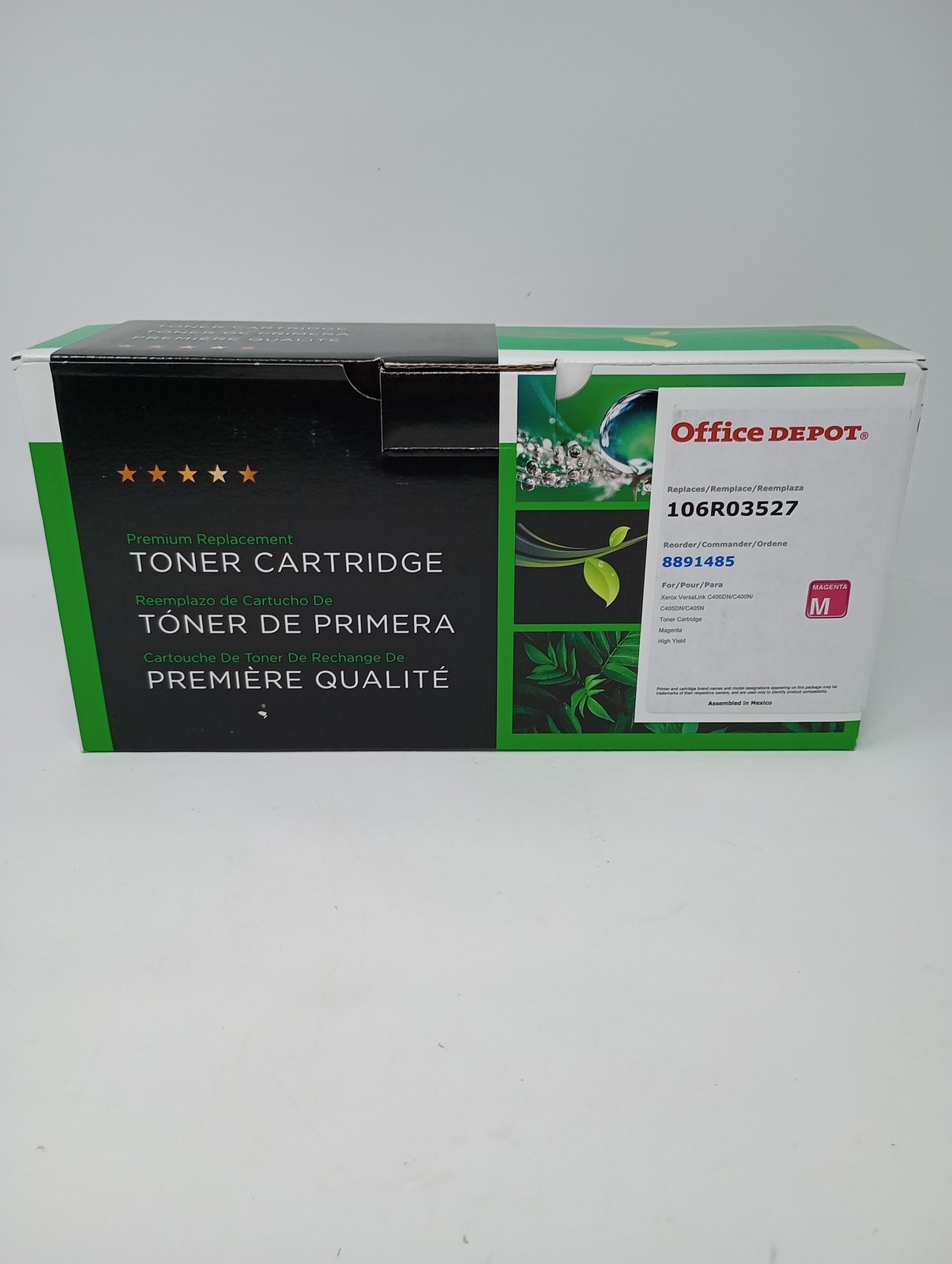 MAGENTA - OFFICE DEPOT HIGH YIELD TONER CARTRIDGE REPLACEMENT