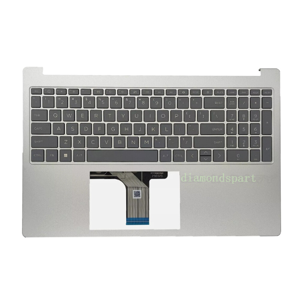 New For HP 15-FC 15-FD Palmrest Upper Cover Keyboard With Backlit N36752-001