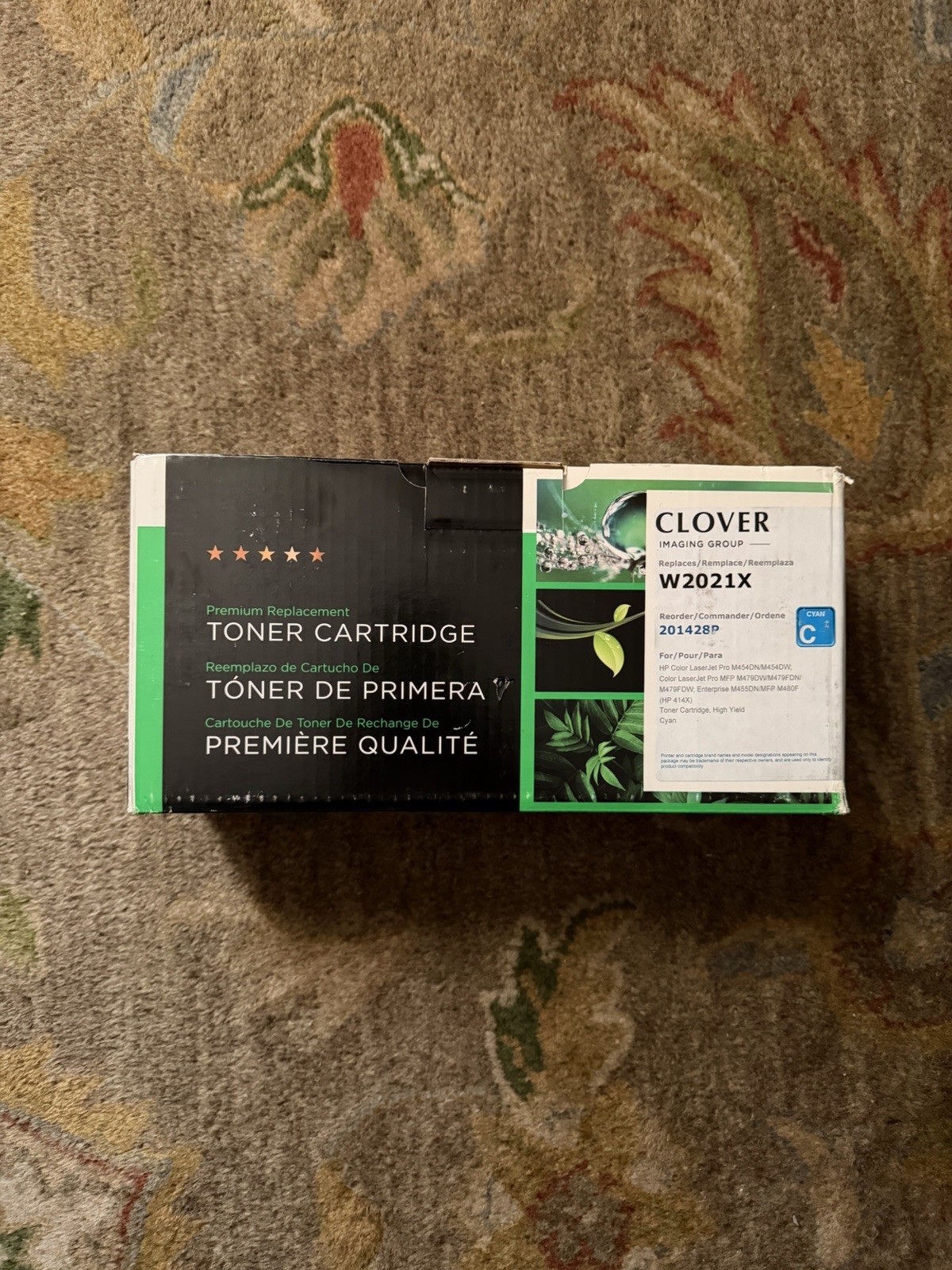 Clover - HP W2021X Toner Cartridge - Cyan