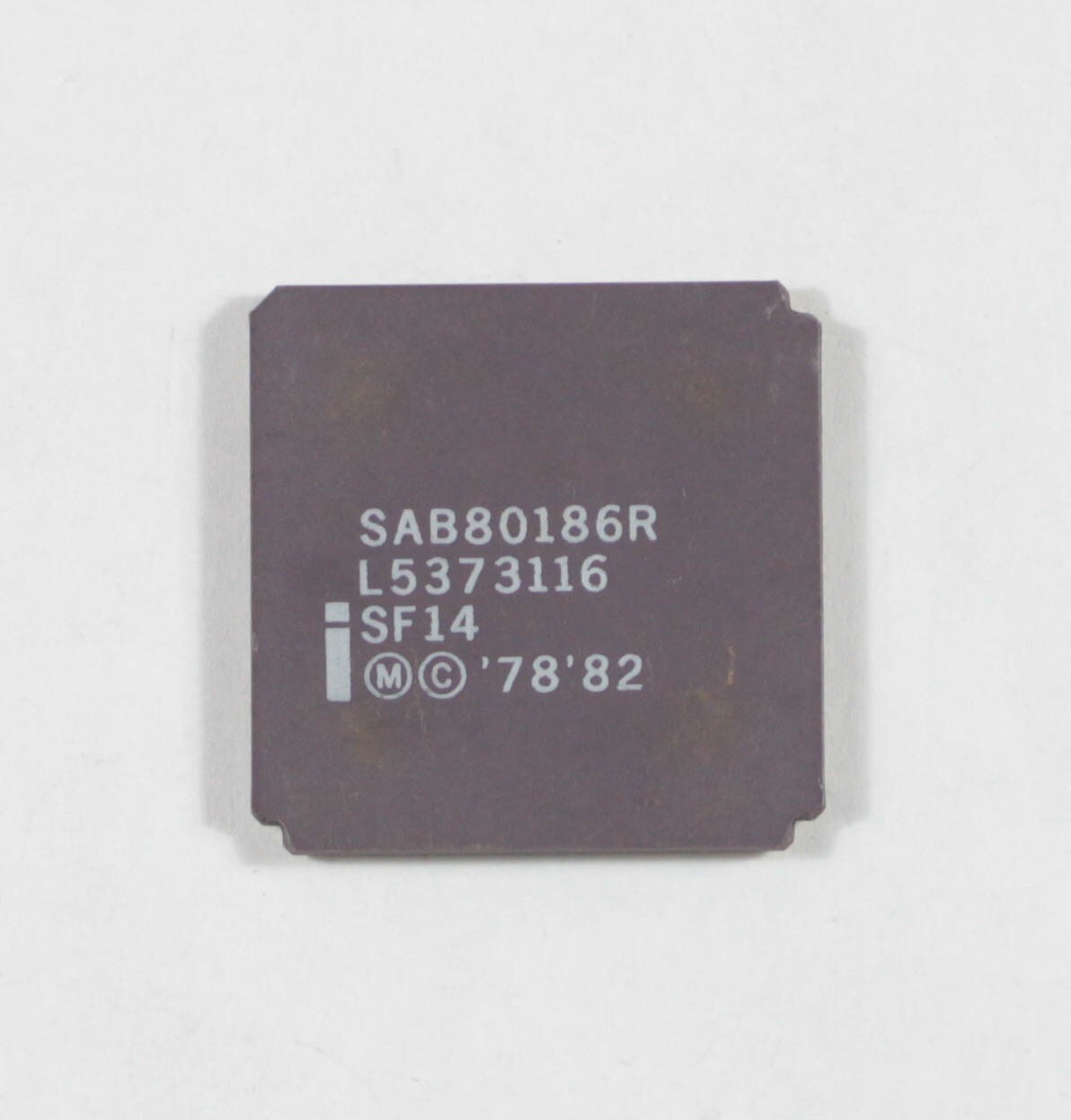 80286 CPU - Intel SAB80186R - AS-IS - NO TARIFF