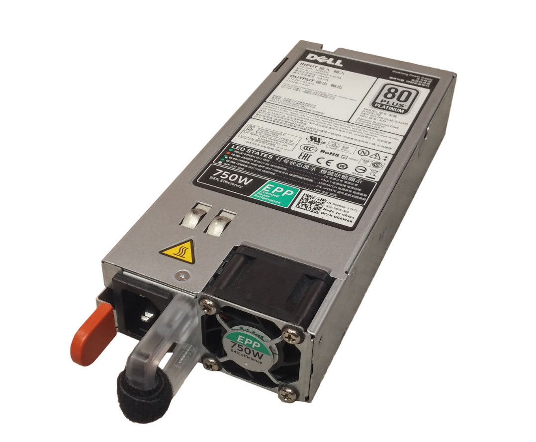NEW Genuine Dell 750W EPP 80 Plus HotSwap Power Supply For PowerEdge R720 R620