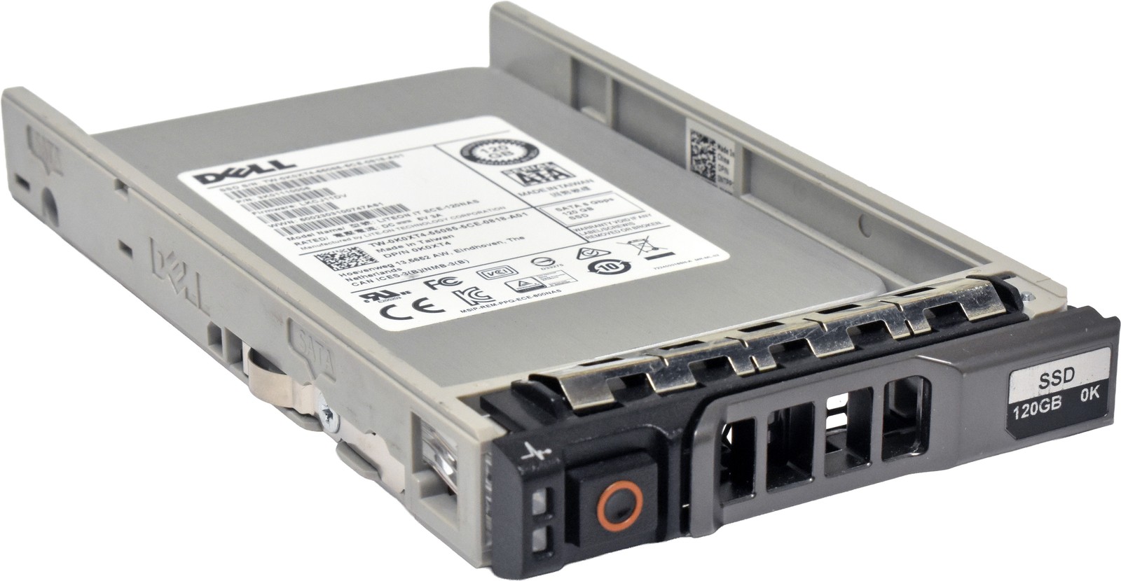 DELL Lite-On 120GB 2.5" 6G SATA SSD IT ECE-120NAS 0K0XT4 +Caddy for R720 R730