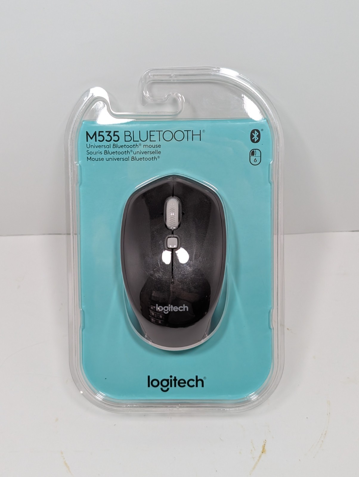 Brand New Logitech M535 Bluetooth Mouse Optical Wireless Ambidextrous Black