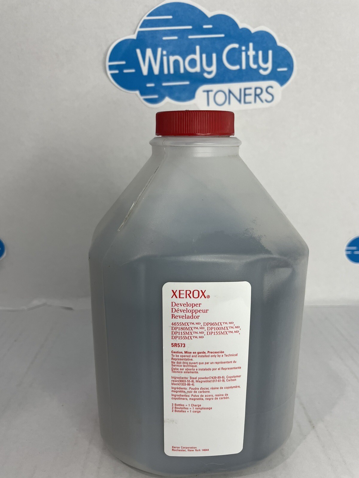 Genuine Xerox 005R00573 Black Micr Developer Only 1 Bottle for Docuprint 100