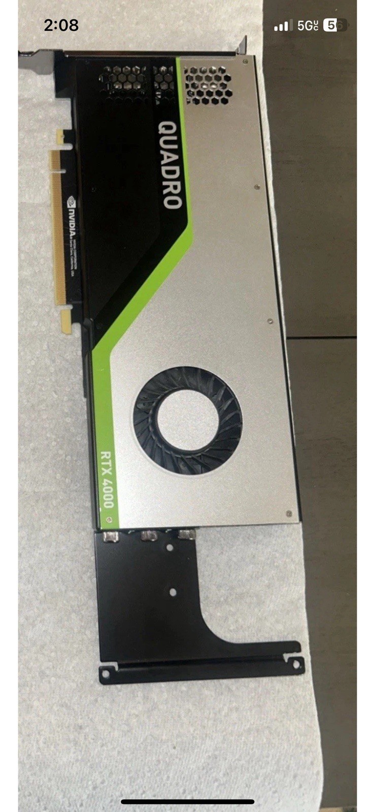 NVIDIA QUADRO RTX 4000 8GB GDDR6. Lot Of 1