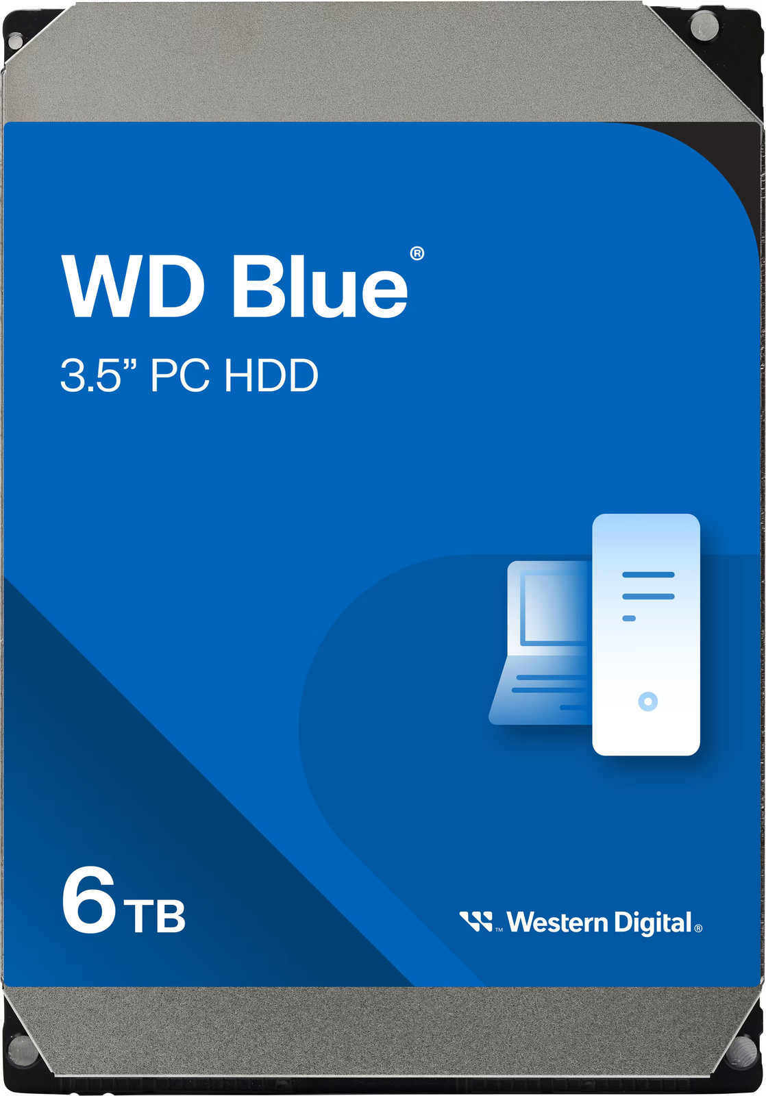 WD - Blue 6TB PC Internal Hard Drive for Desktops