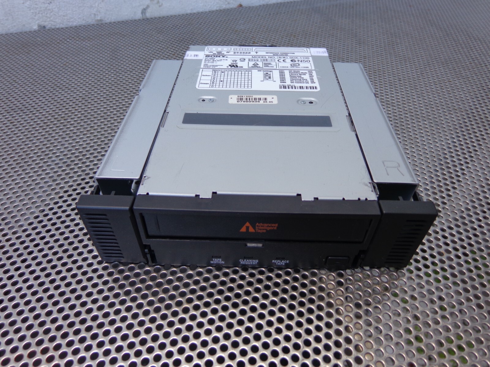 SONY tape drive INTERNAL 1040Gb AIT5 AIT-5 LVD SDX-1100V SDX1100V SDX-D1100 1100