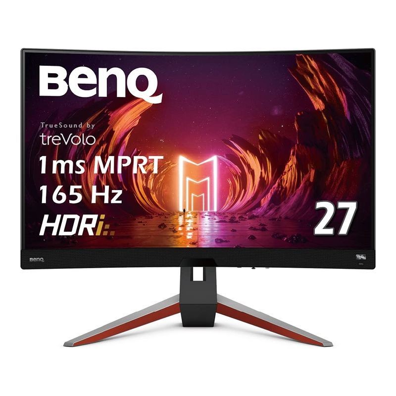 BenQ MOBIUZ EX2710R 27 Inch Curved Gaming Monitor WQHD 165Hz 1000R