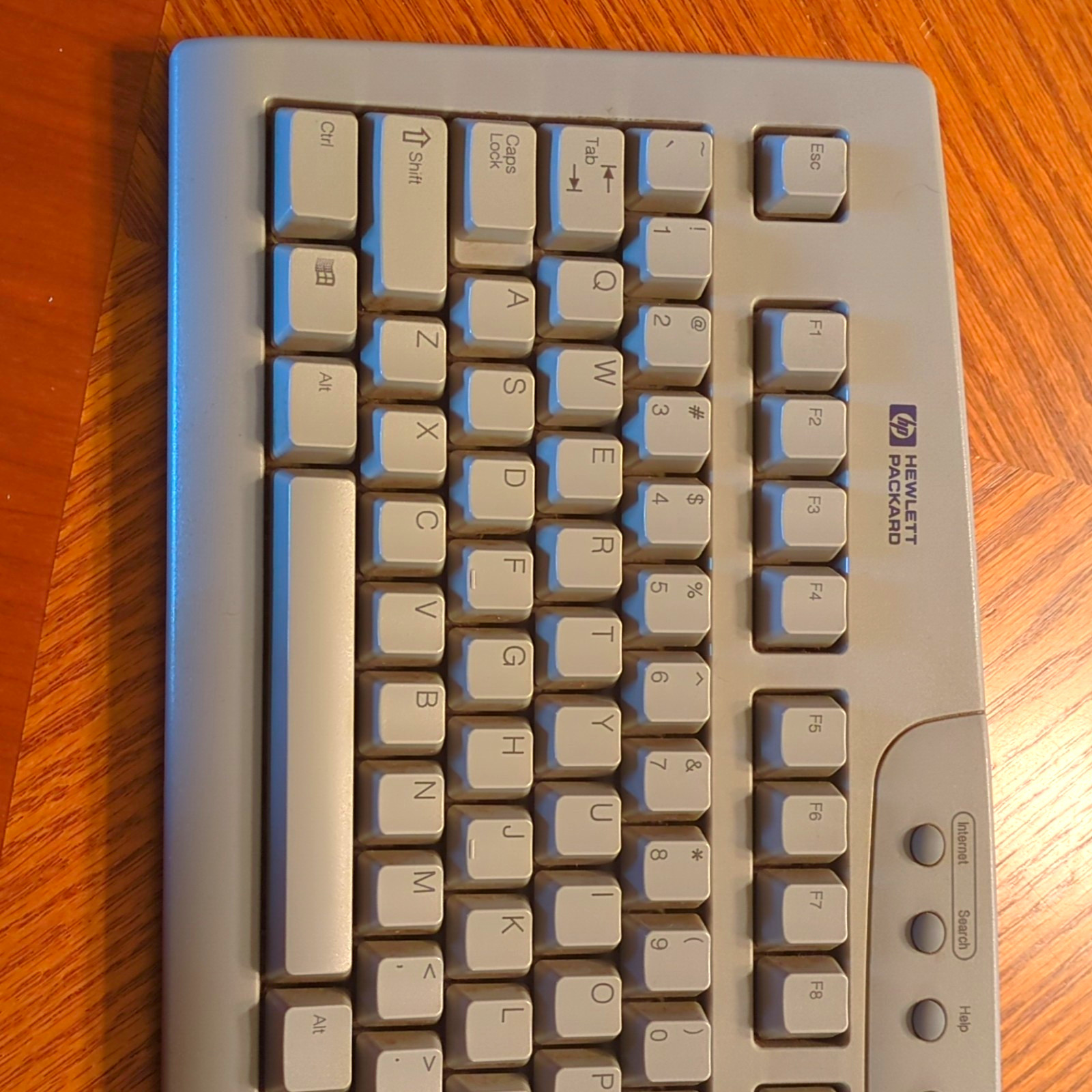 Hewlett Packard 5187-7399 Multimedia Internet Keys Wired PS/2 Keyboard Vintage