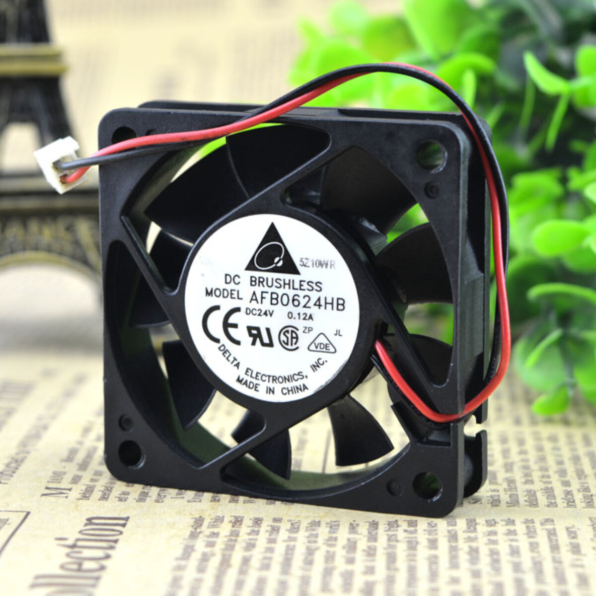 DELTA 6cm AFB0624HB 6015 24V 0.12A Inverter Chassis Cooling Industrial Fan