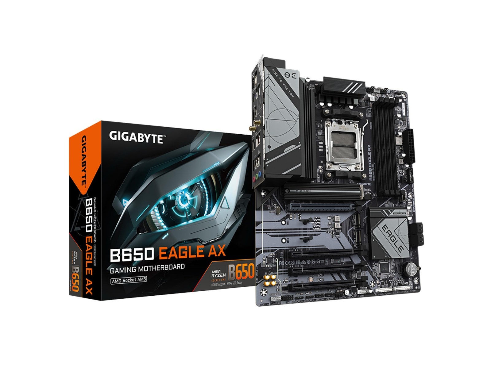 GIGABYTE B650 EAGLE AX AM5 ATX Motherboard DDR5 WiFi 6E PCIe 5.0 NEW