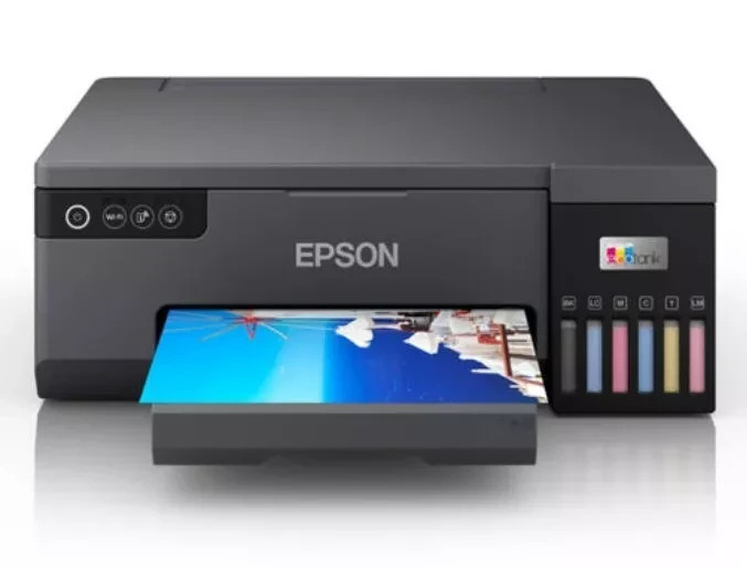 NEW Epson EcoTank L8050 Compact Photo Printer Tracking Fast 6 Colors A4 Size