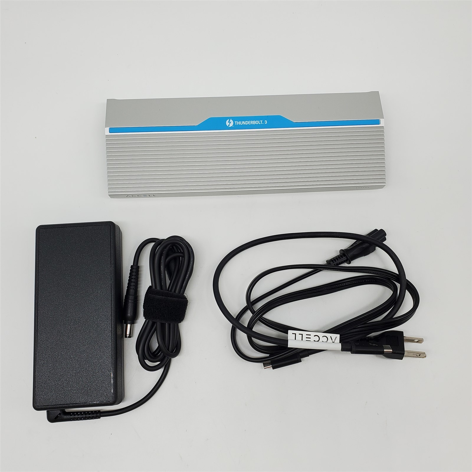 Accell Thunderbolt 3 Dock - Dual 4K at 60Hz, 70W Charging, 40Gbps, TB3 Cable
