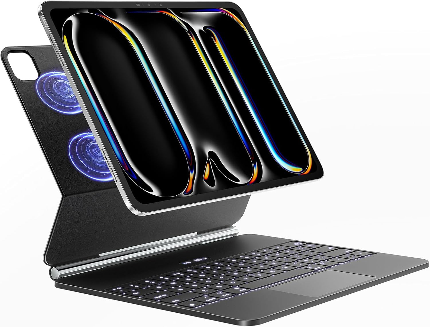 Keyboard Case for Ipad Pro 13-Inch (M5 2025 / M4 2024), Magic-Style Keyboard ...