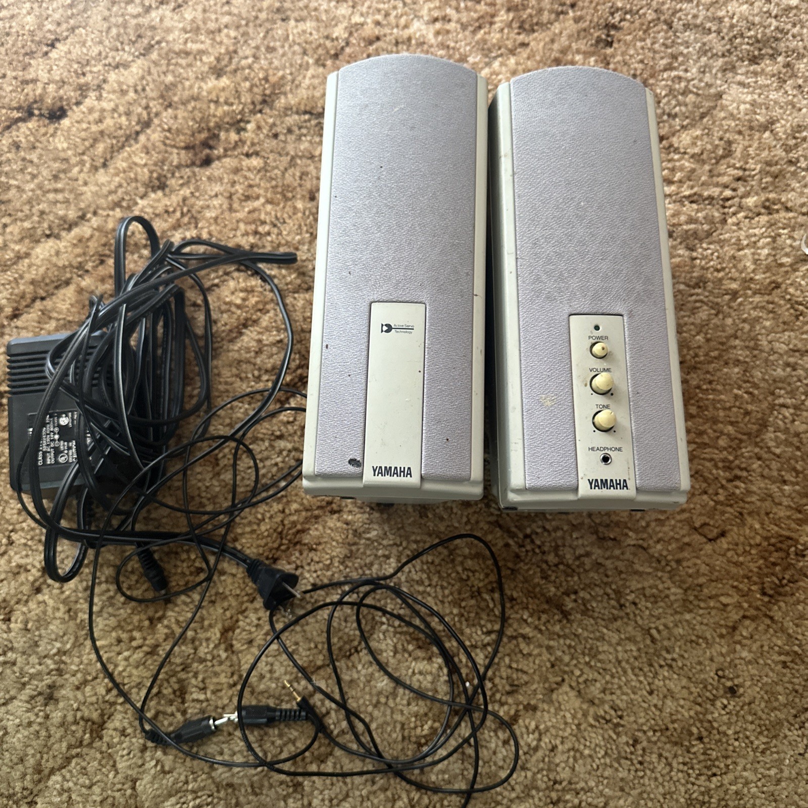 Yamaha YST‑M15 Powered Multimedia Speakers – Tested Working