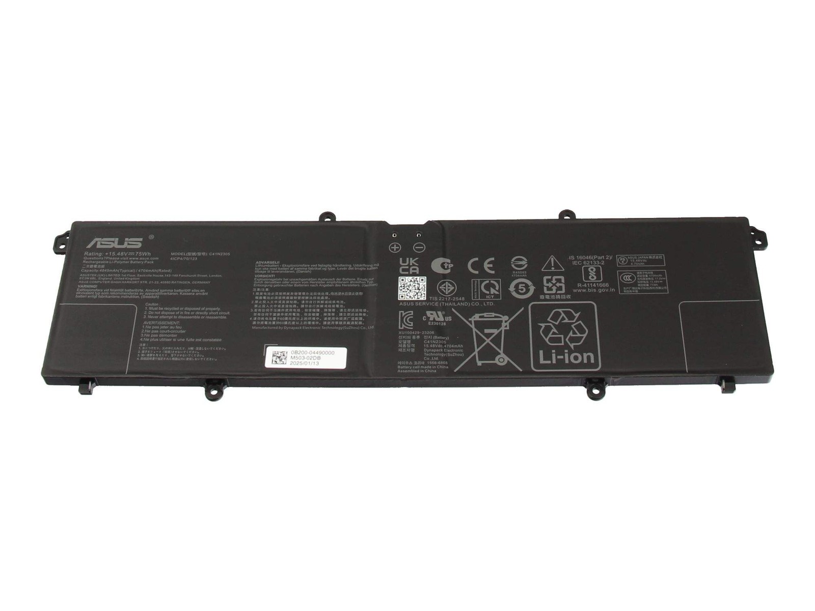 ASUS Laptop Battery Battery 0B200-04490000 Battery ~D~