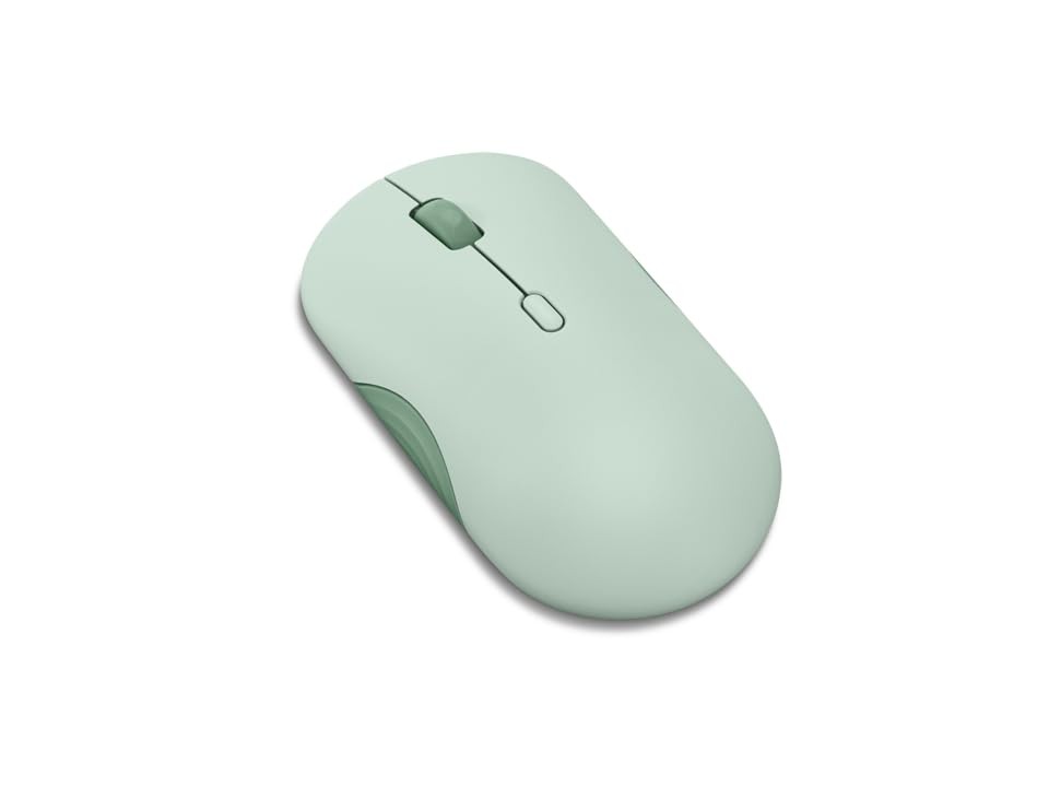 Lenovo 350 Wireless Bluetooth Mouse, Silent Click, 3 Level DPI Breeze Moss