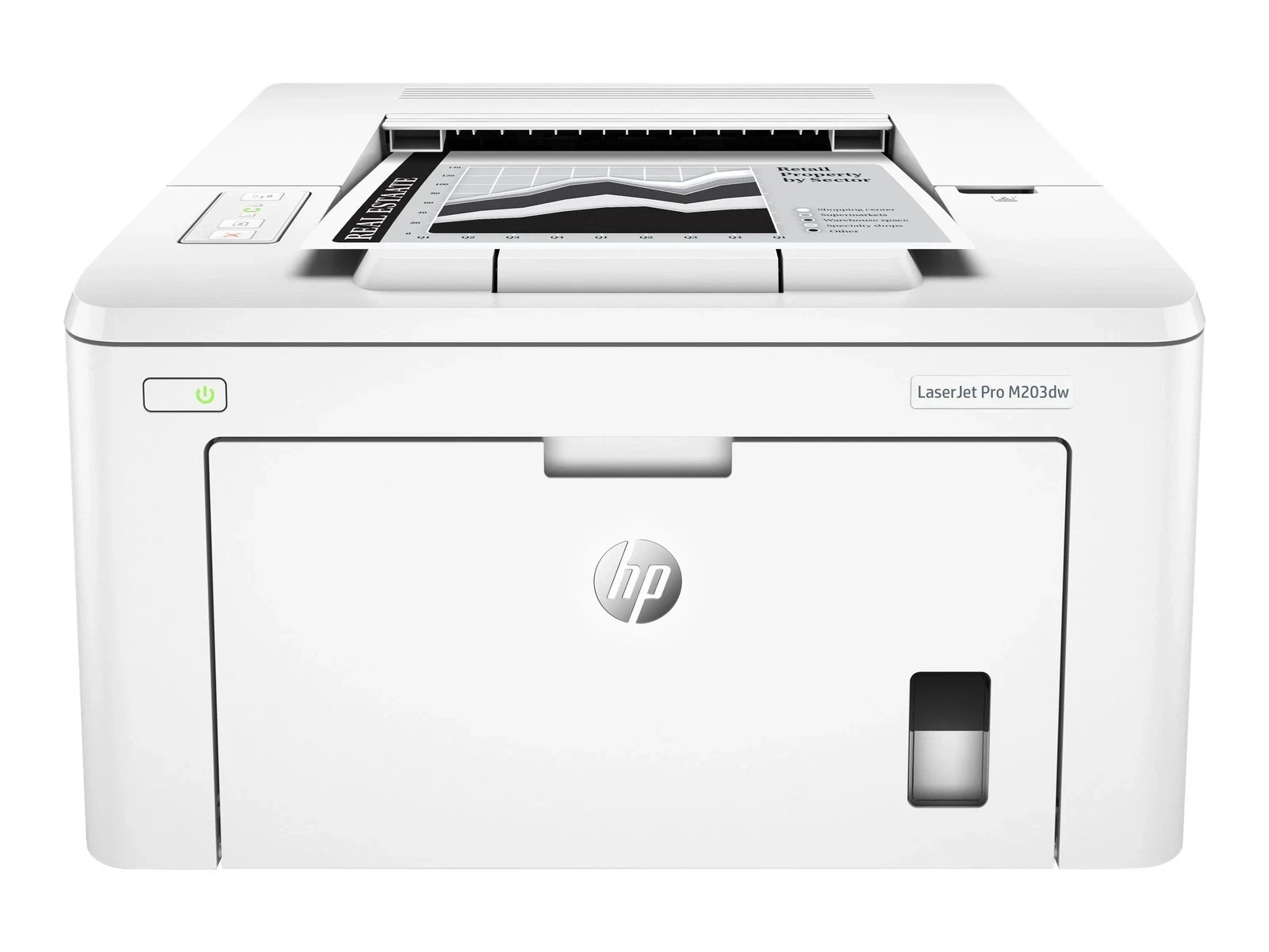 HP LaserJet Pro M203dw Wireless Monochrome Printer & built-in Ethernet
