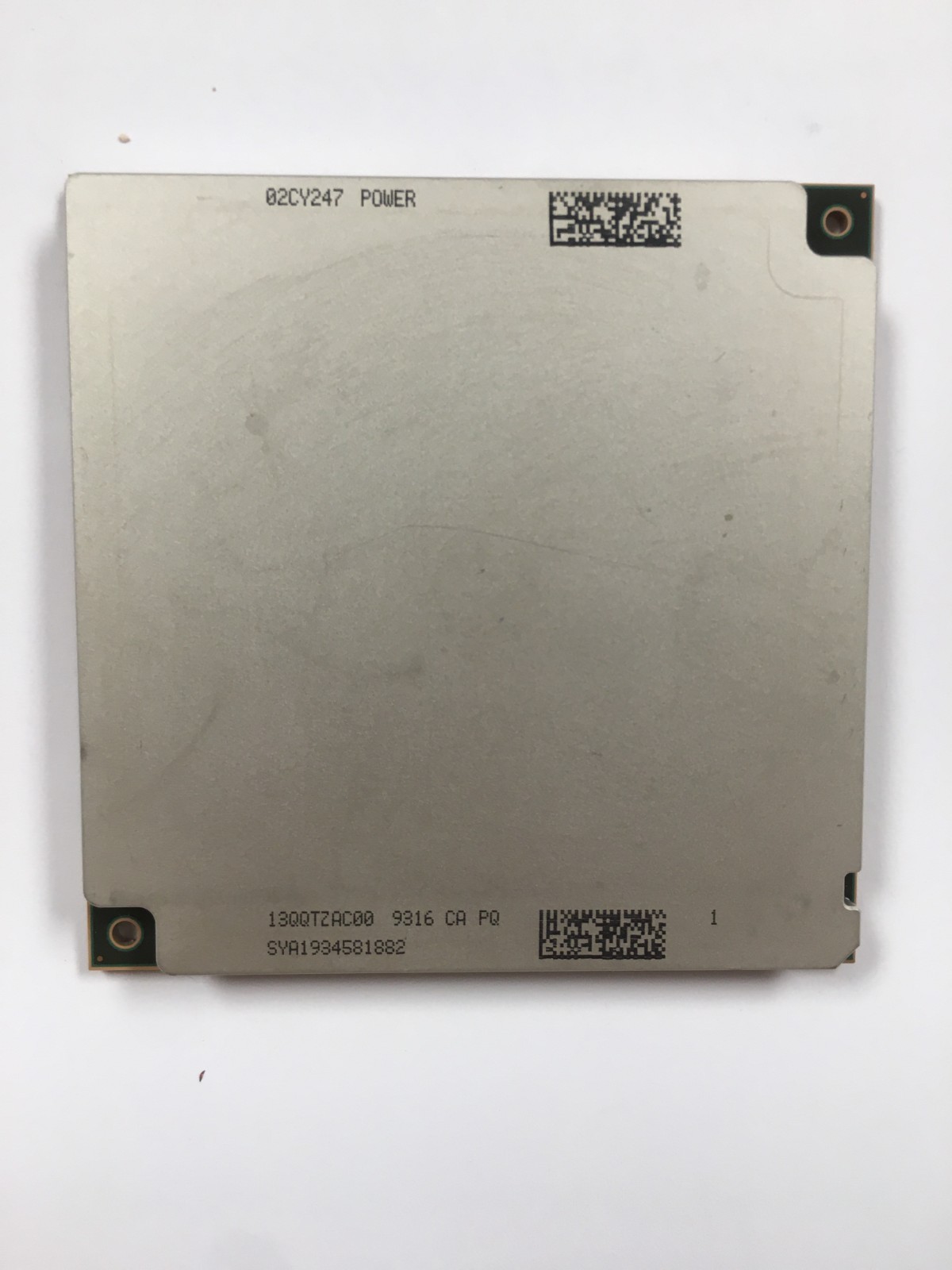 IBM 02CY247   Power9  3.40GHz to 3.90Ghz  12Core Processor CPU