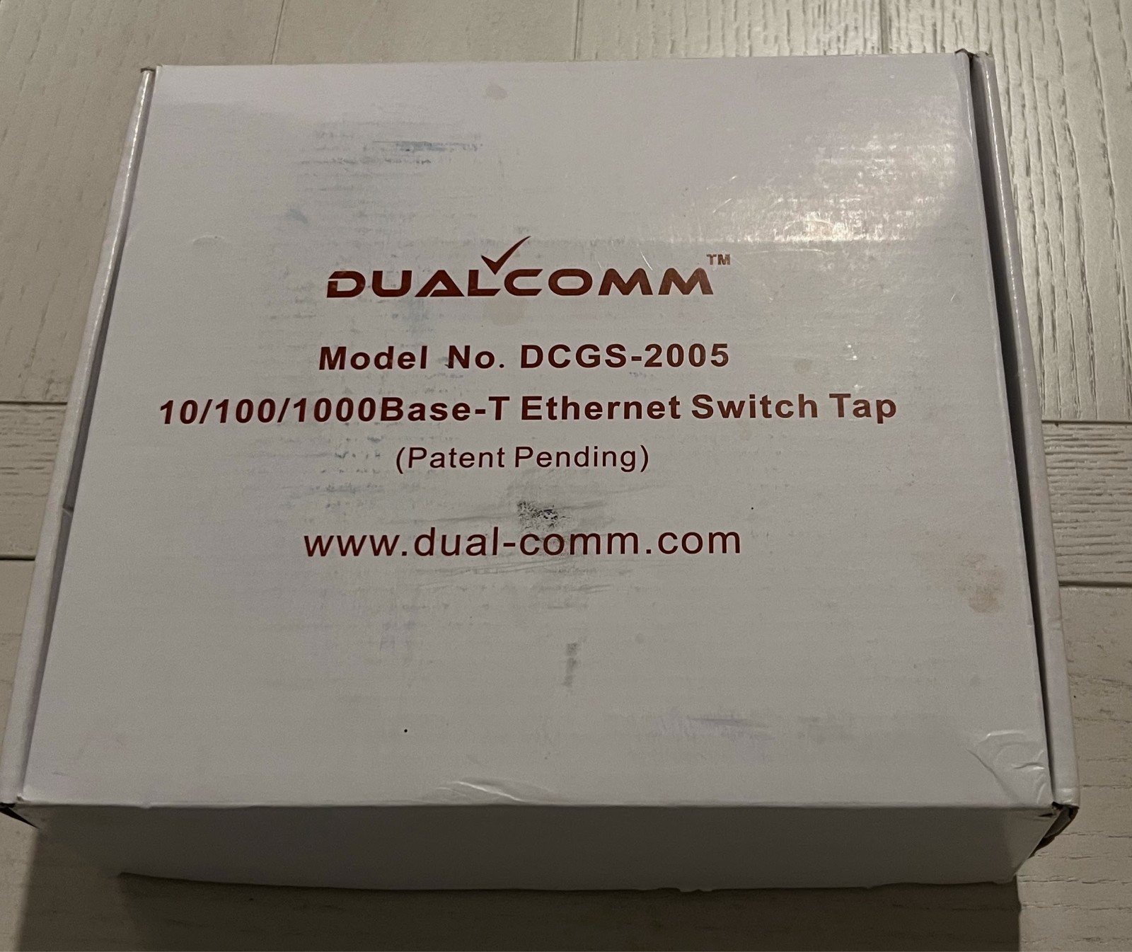 Dualcomm DCGS-2005 5-Port 10/100/1000Base-T Gigabit Ethernet Switch Tap