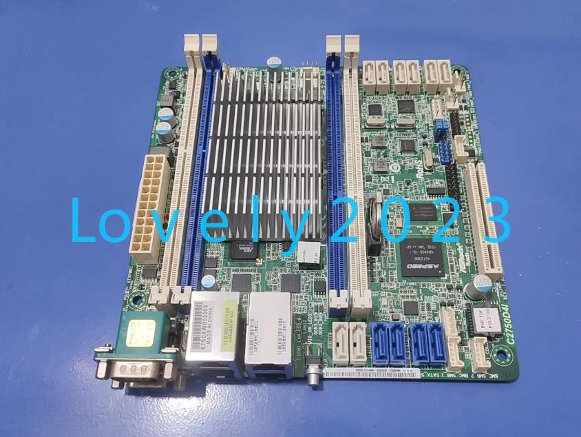 1pc used ASRock Rack C2750D4I ITX motherboard