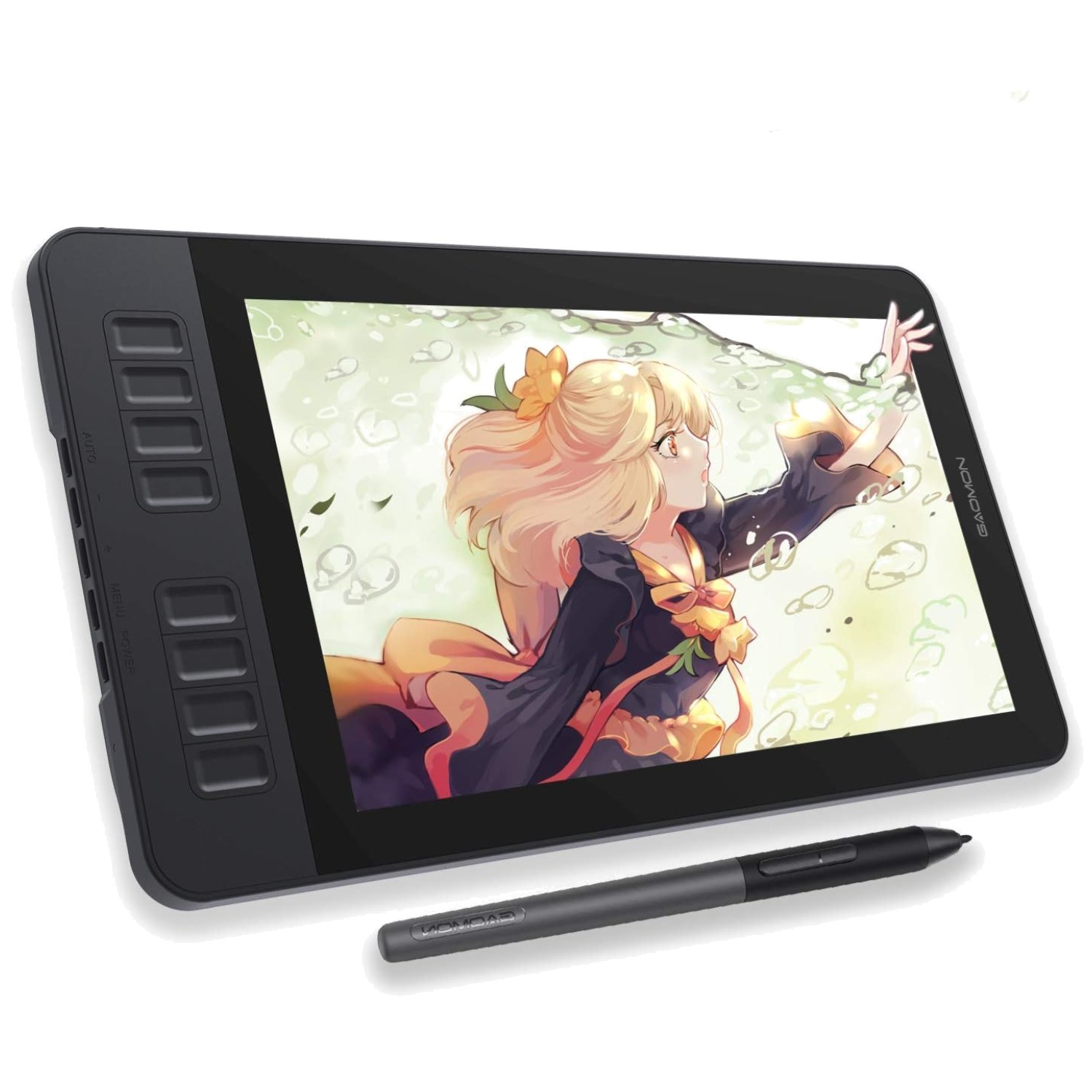 11.6" Drawing Tablet for Art & Design - Tilt & Shortcut Keys