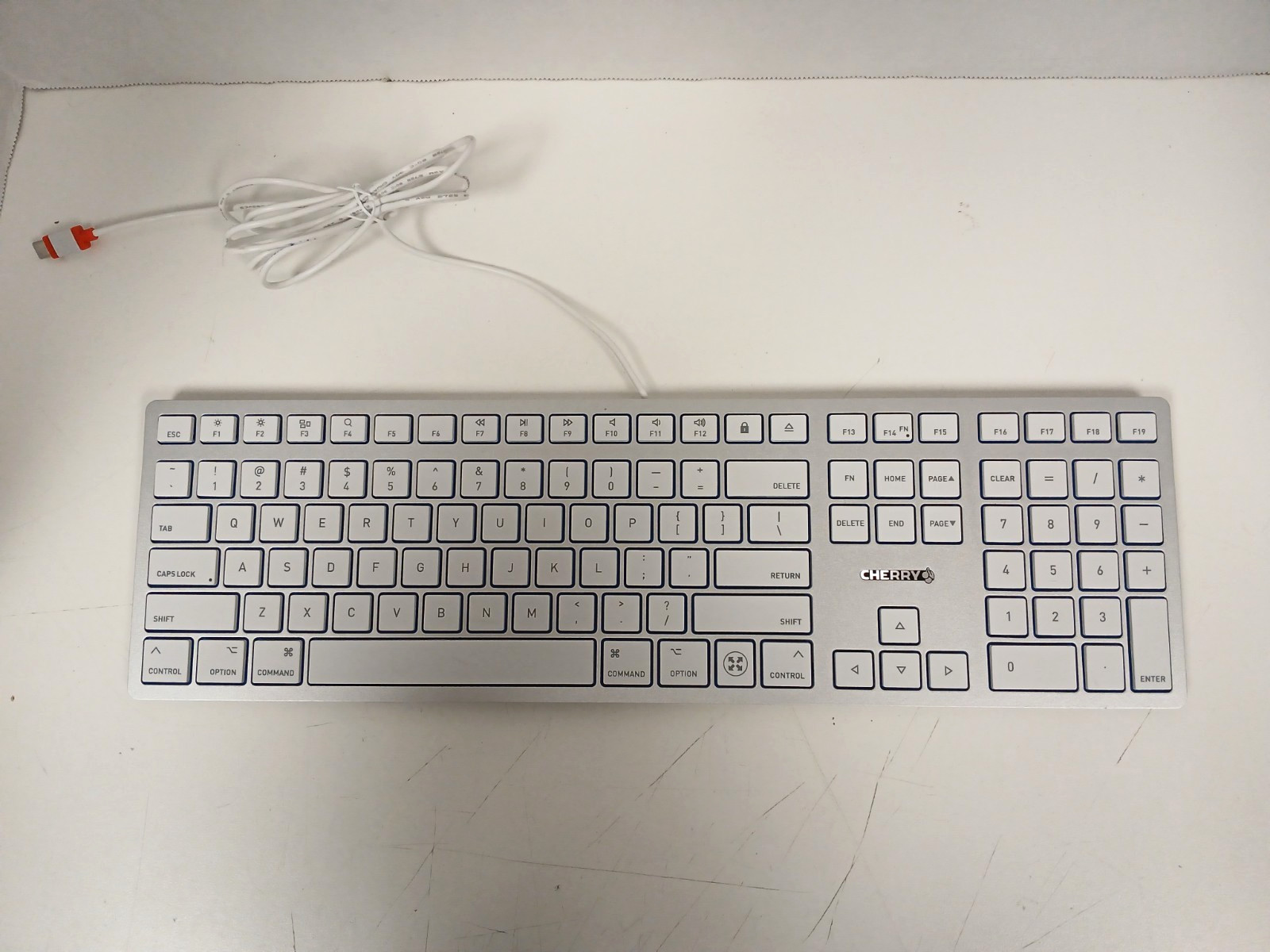 Cherry KC 6000C Corded Mac Keyboard - NO BOX