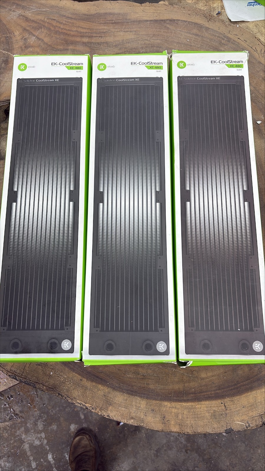 ekwb LC solution EK-Coolstream XE 480 quad PC Radiator liquid cooling