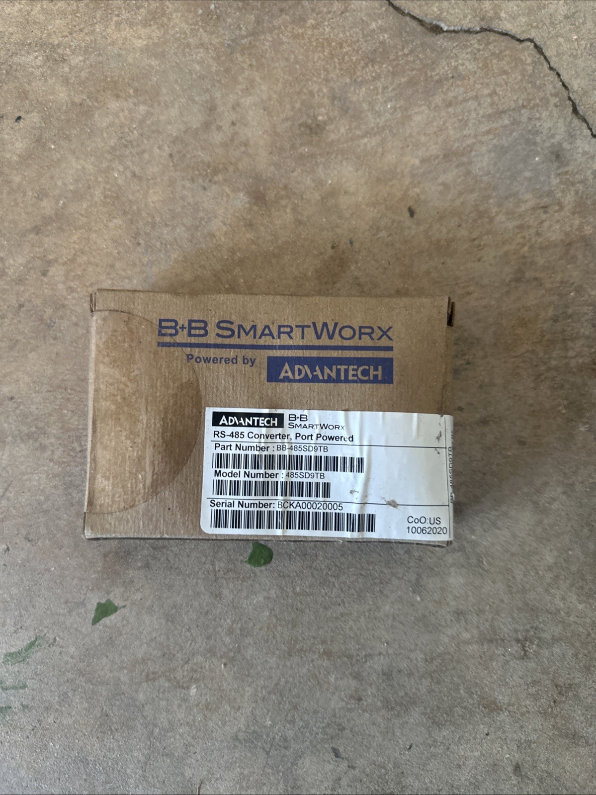 Advantech - BB-485SD9TB - Converter, RS232 to RS485 TB, Port Powered