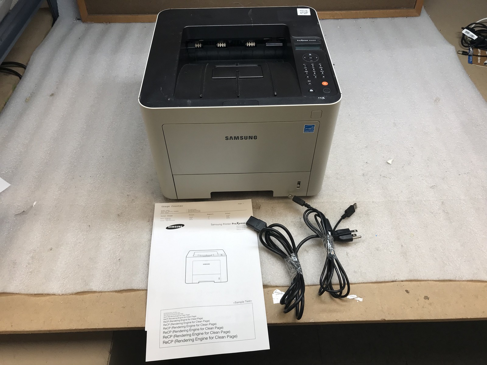 Samsung ProXpress SL-M4020ND Laser Monochrome Printer 8K Page w/ Power