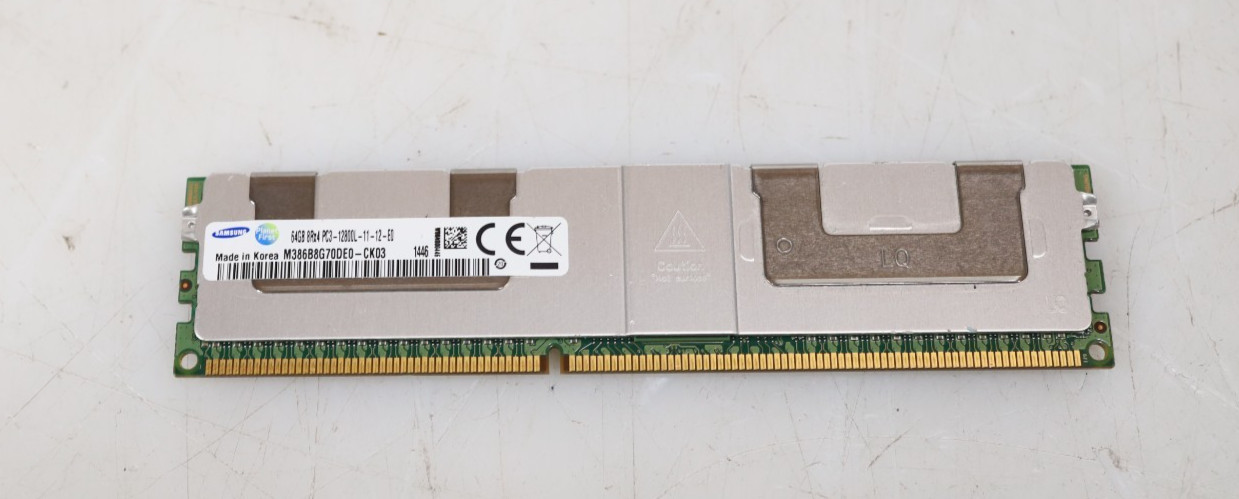 64GB Samsung M386B8G70DE0 PC3-12800L DDR3 ECC LRDIMM Server RAM