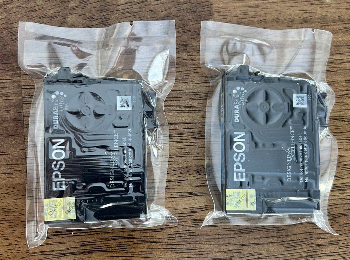 2 PK Genuine Epson 200XL Yellow 200 Color Ink XP300 XP310 XP400 WF2530 WF2540 