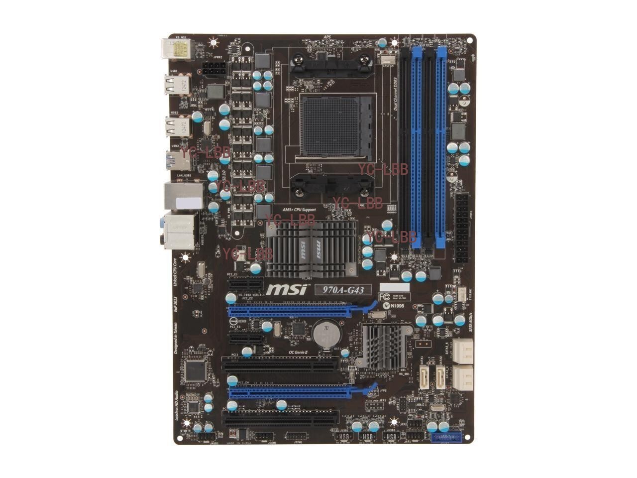 MSI 970A-G43 ATX Motherboard Socket AM3/AM3+ AMD 970 DDR3 USB3.0 Tested