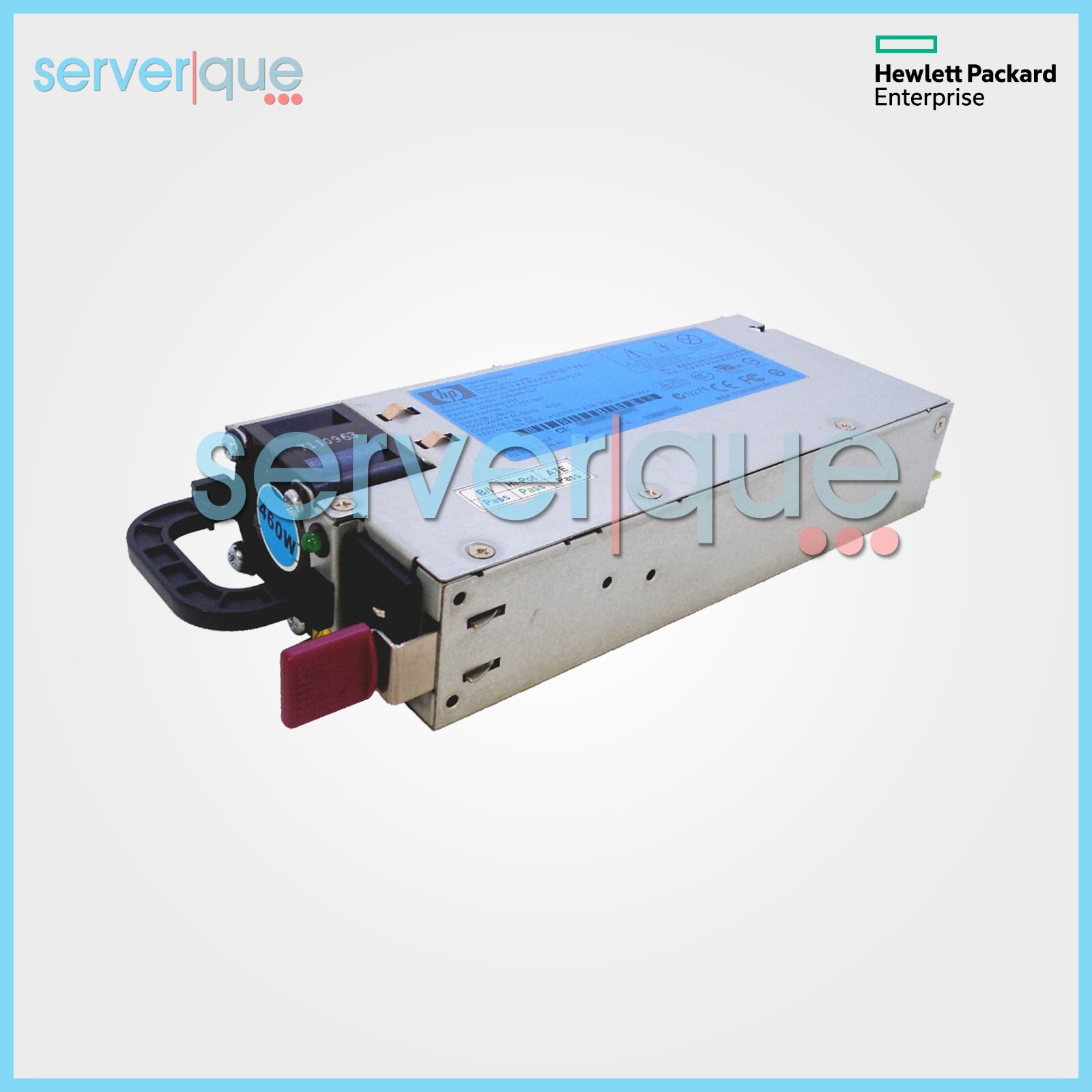 503296-B21 HP 460W HE Hot Plug AC Power Supply Kit 511777-001 499249-001