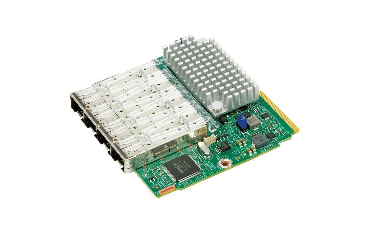 AOC-MTG-i4SM Supermicro Intel XL710 4-Port 10GbE SFP+ SIOM Network Card