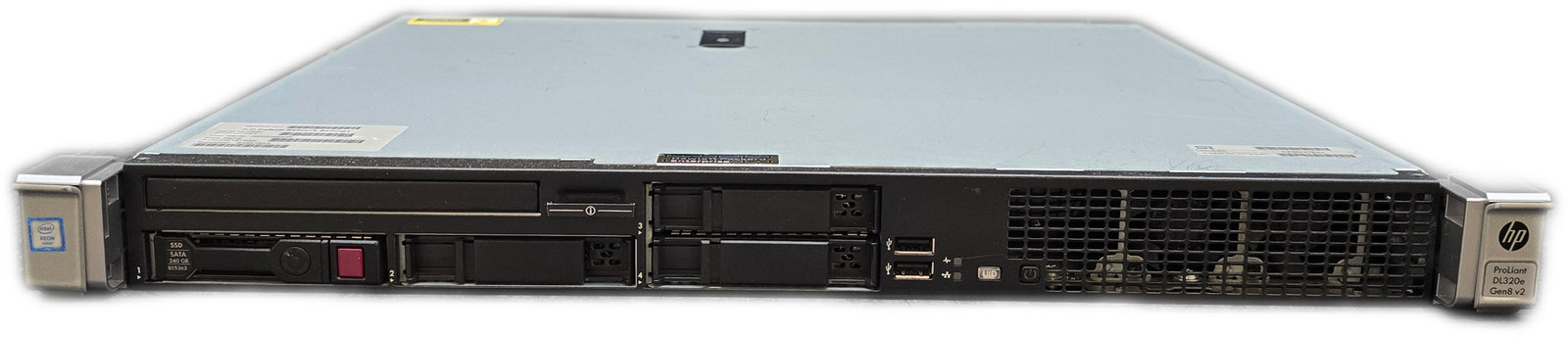 HPE ProLiant DL320e Gen8 v2 1U Rack Server Xeon E3-1271v3 3.6GHz 32GB-DDR3