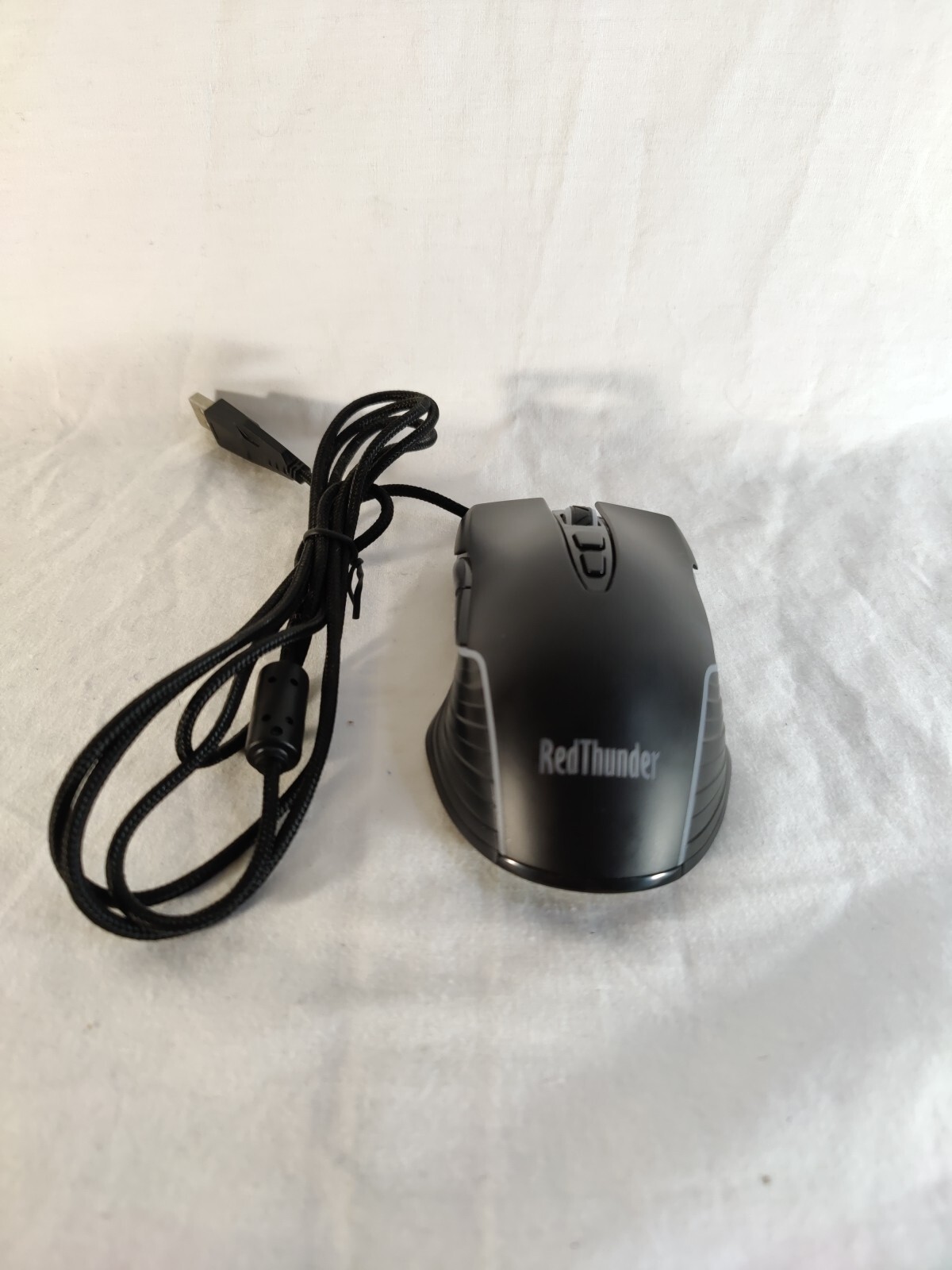 RedThunder Corded Wired Optical USB Gaming Mouse M10 Black Computer Mouse