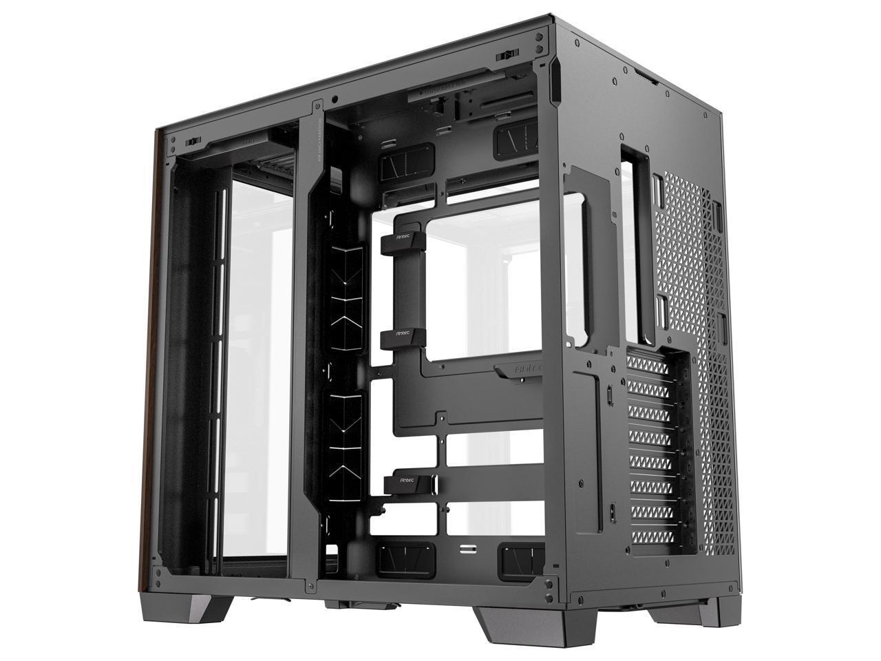 Antec C8 Curve Wood Black Curved Glass/Tempered glass/Seamless glass edge/Dual C