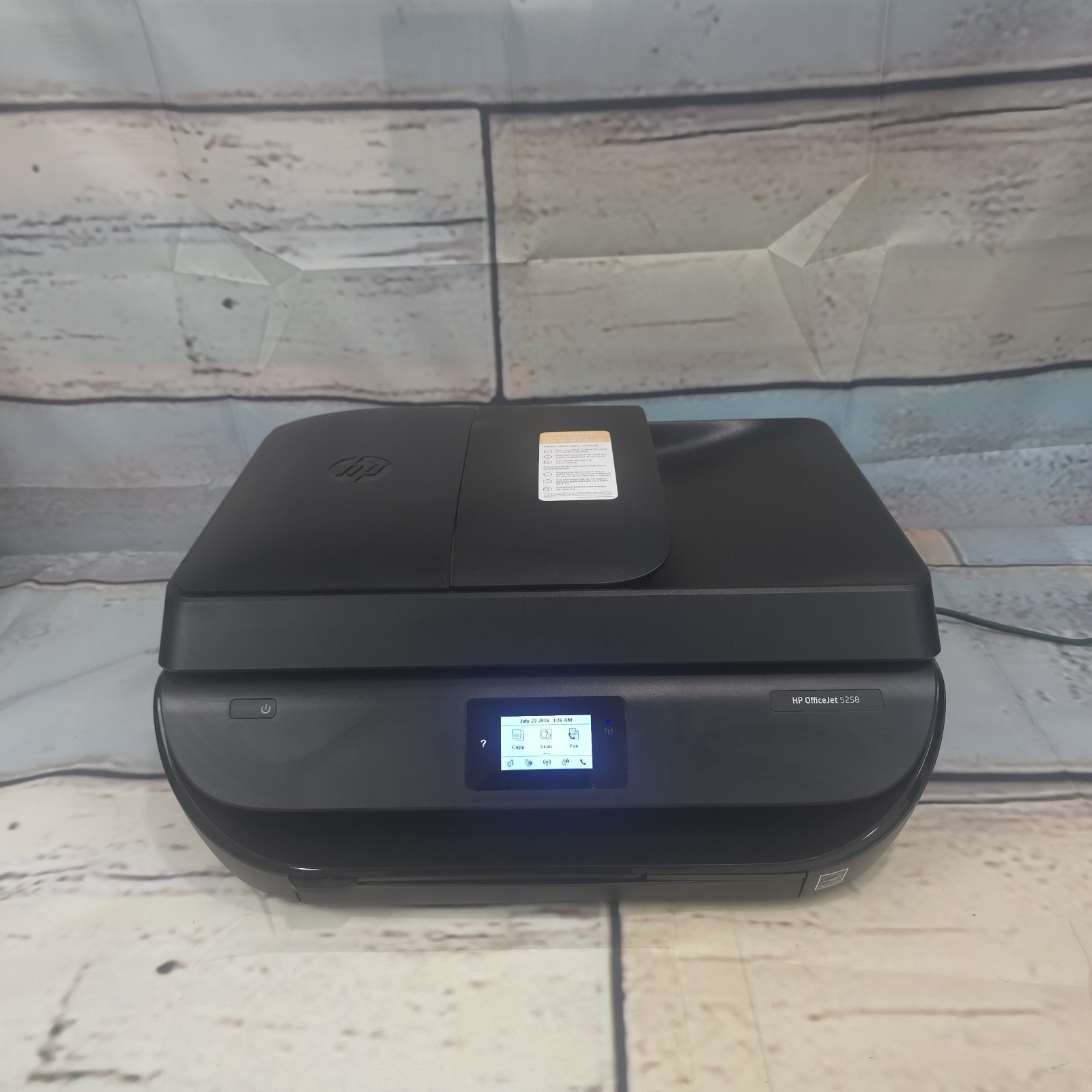 HP Officejet 5258 Wireless All-in-One Inkjet Printer Bluetooth Wireless WiFi 