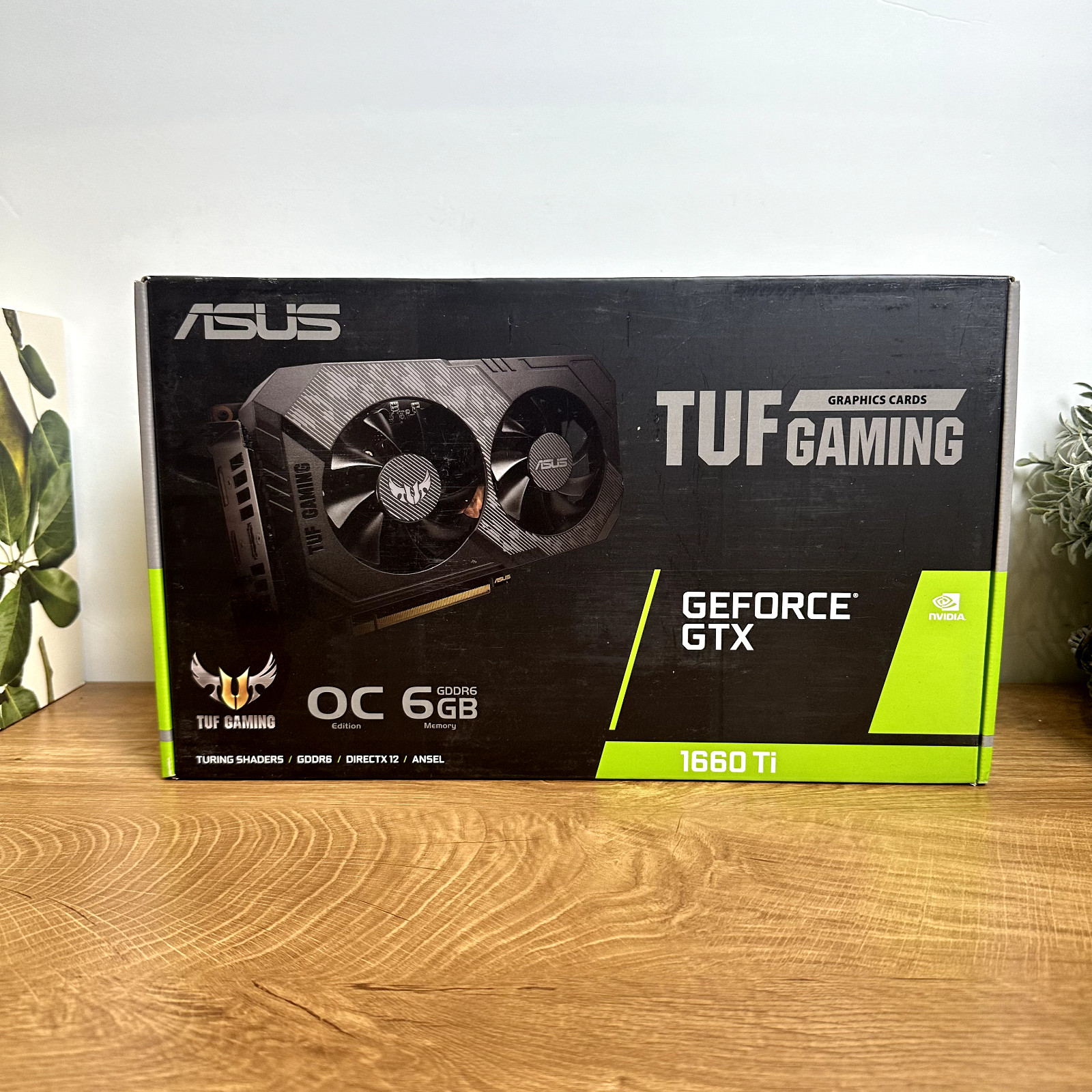 ASUS TUF Gaming NVIDIA GeForce GTX 1660 Ti EVO OC Edition Graphics Card SEALED