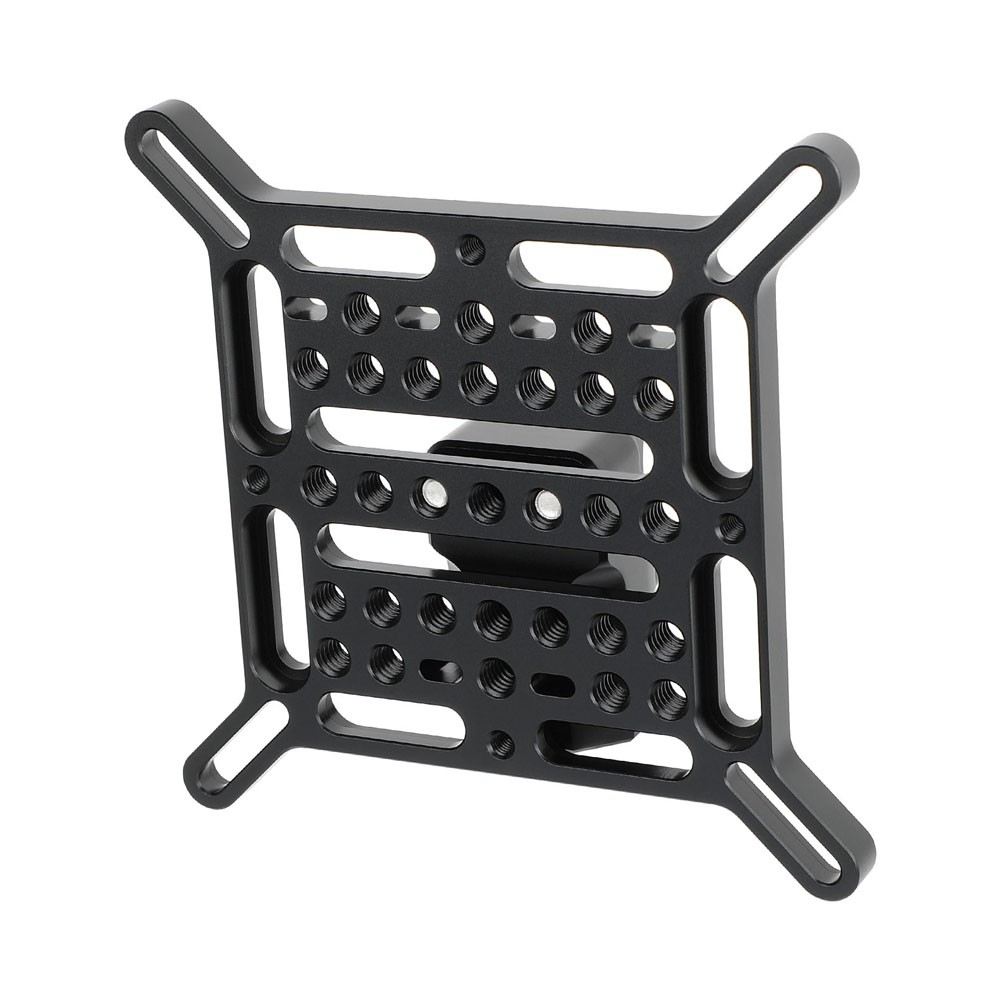 CAMVATE Multipurpose VESA Adapter Plate 75/100mm Pattern with Light Stand Mount