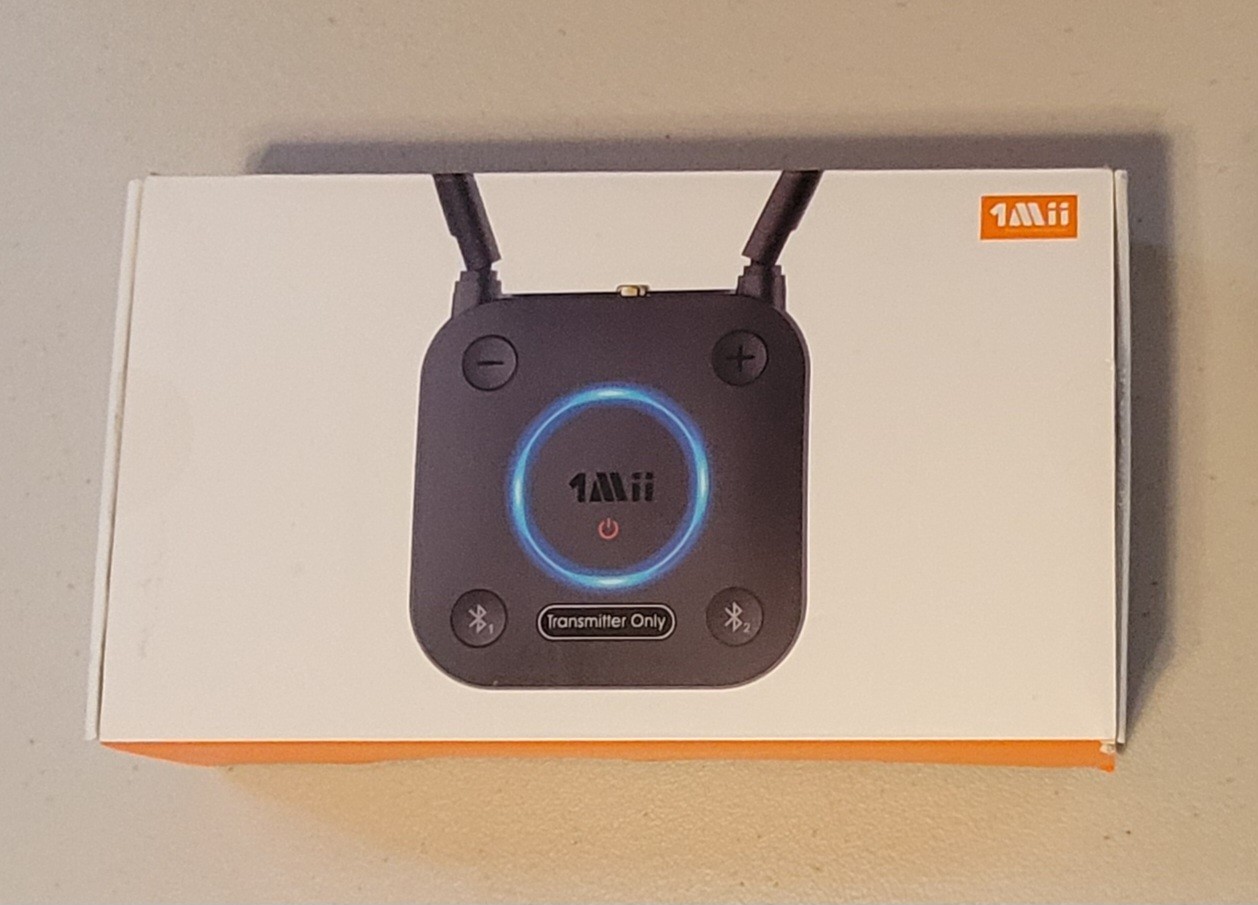 1Mii B06TX Bluetooth 5.2 Long Range Audio Transmitter 