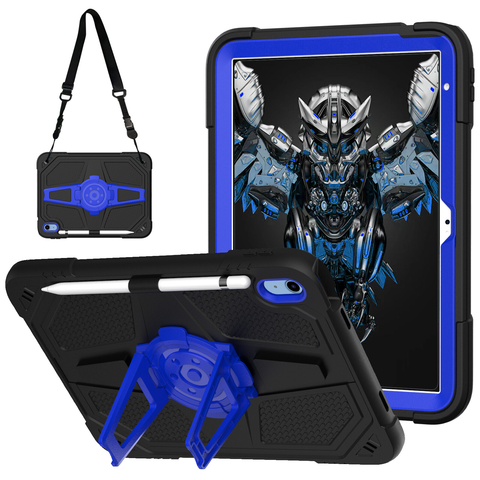 Kids-Proof Stand Case Cover for iPad 7/ 8th 9th 10th 11th A16 Generation Pro 11"