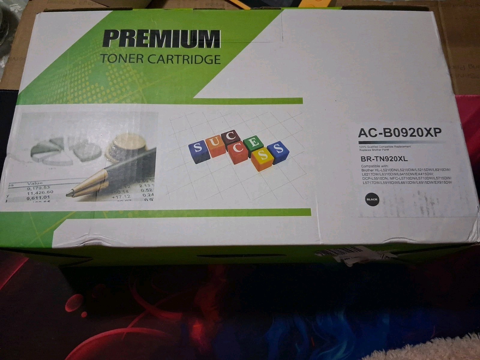 Brother TN-920XL Compatible Black Premium Printer Toner Cartridge New 