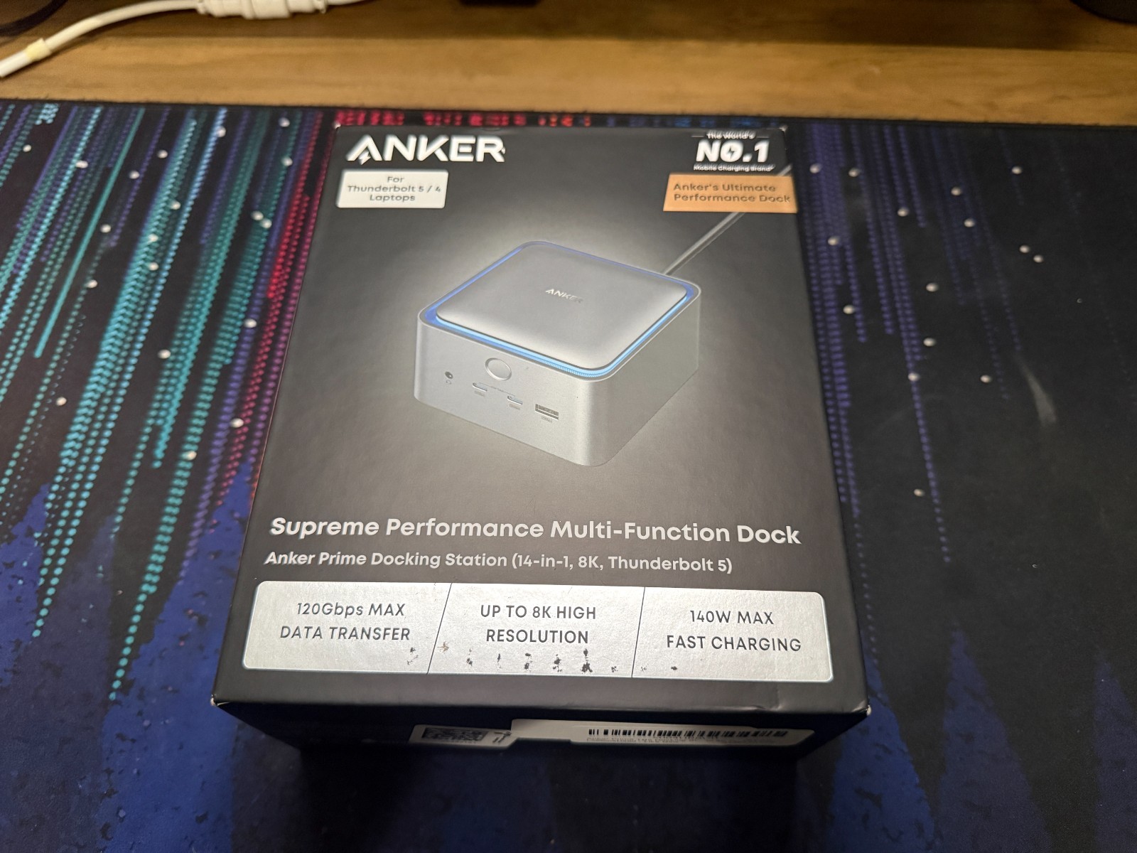 Anker Prime TB5 Docking Station (14-in-1, 8K, Thunderbolt 5 Dock 120Gbps)