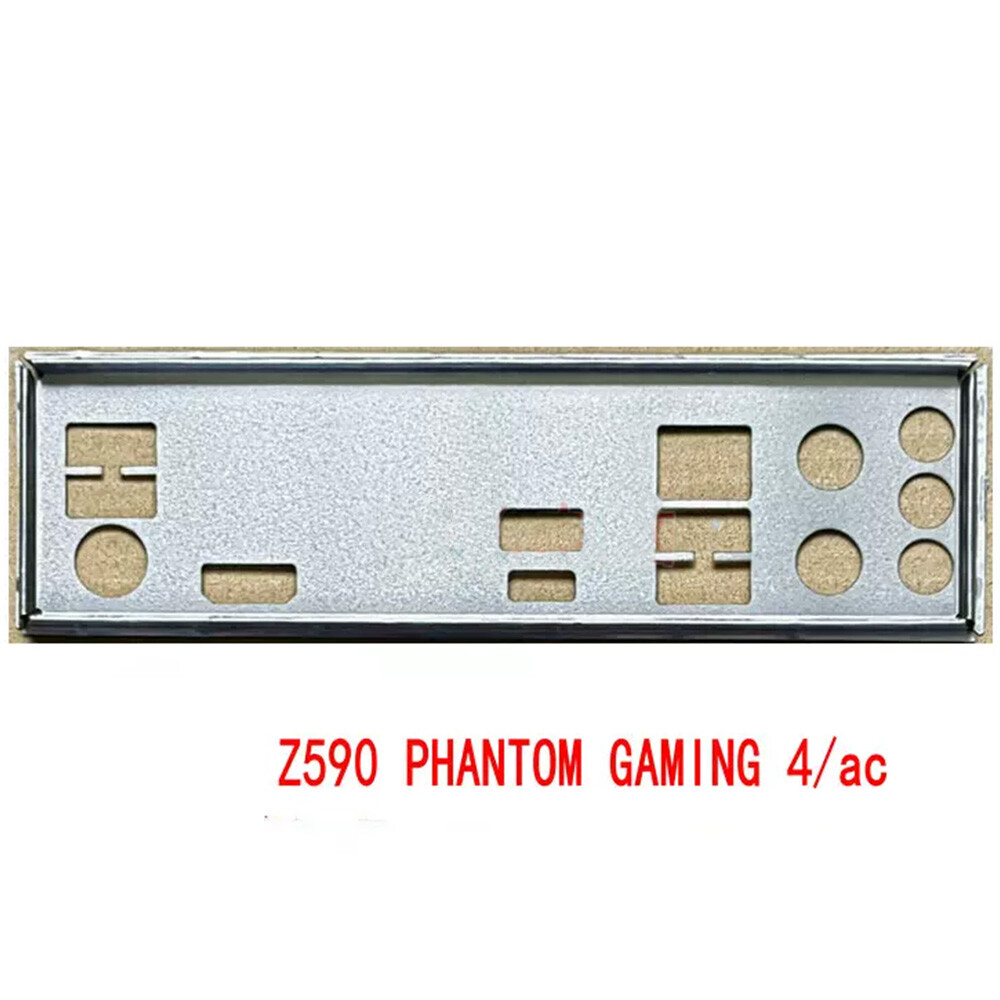 For ASRock Z590 PHANTOM GAMING 4/ac I/O Shield BackPlate Blende Bracket