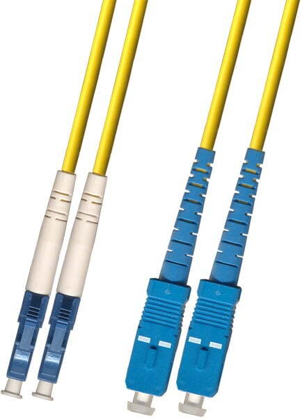 Direct Burial Outdoor LC SC 2 Strand Fiber Optic Cable Singlemode 9/125 150M