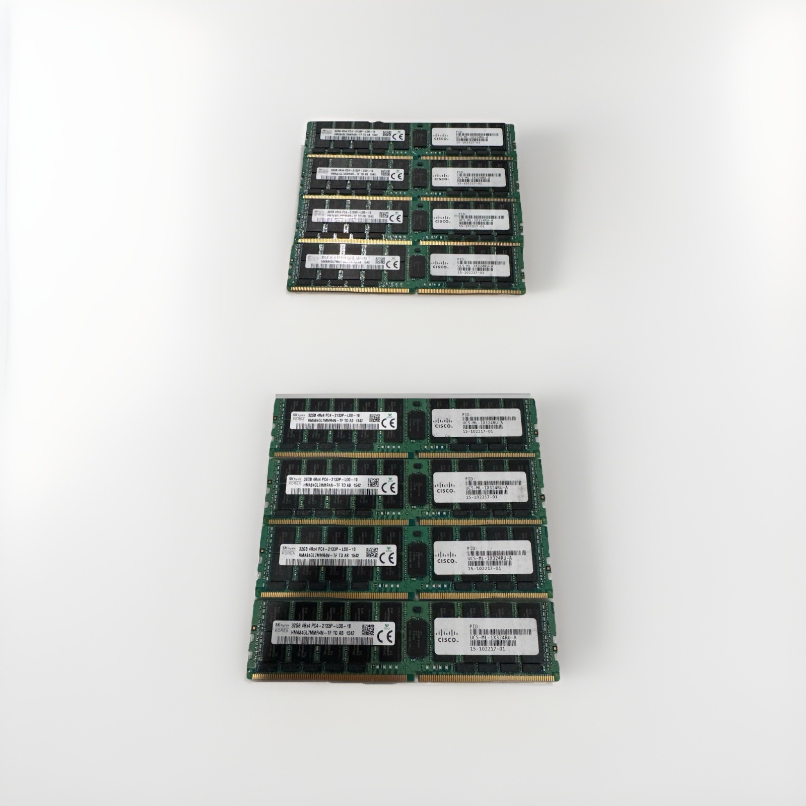 256GB [8X32GB] SK Hynix DDR4 ECC Reg PC4-2133P 4Rx4 Server RAM HMA84GL7MMR4N